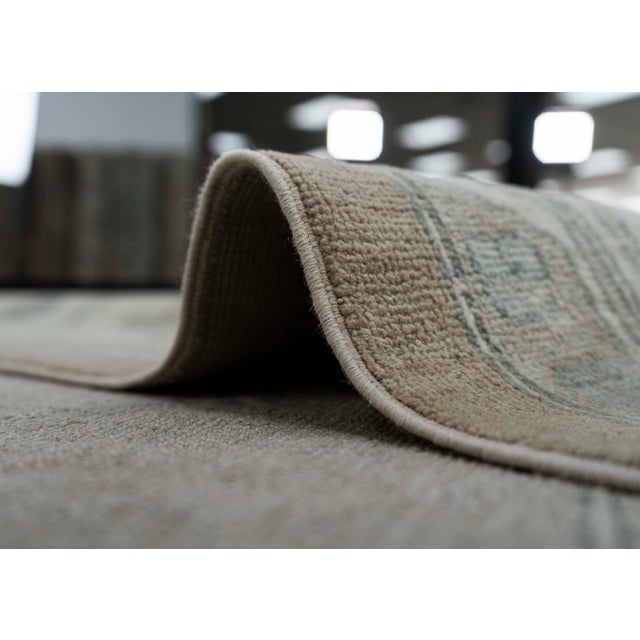 Textile Oushak Rug 11'11" x 15'1" For Sale - Image 7 of 8