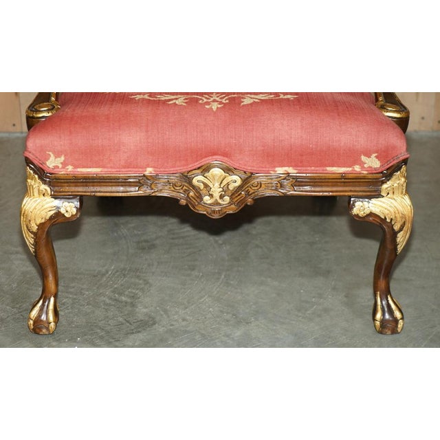 Set of Claw and Ball Lounge Chair with Ottoman by Francesco Molon, Italy For Sale - Image 12 of 18