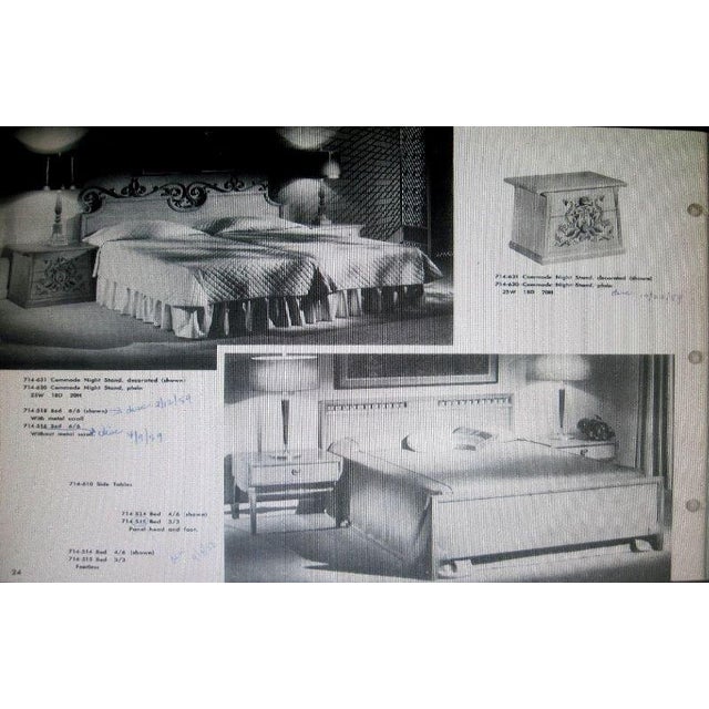 Drexel Casa Del Sol Mid Century Nightstand Pair Designed by John Van Koert For Sale - Image 16 of 17