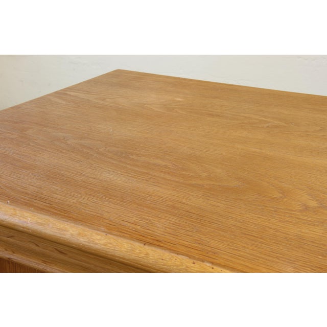 Vintage Danish Low Sideboard in Oak, 1960s For Sale - Image 18 of 18