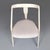 Wood Mid-Century Italian Modern White Wood and Fabric Chairs, 1960s, Set of 6 For Sale - Image 7 of 14