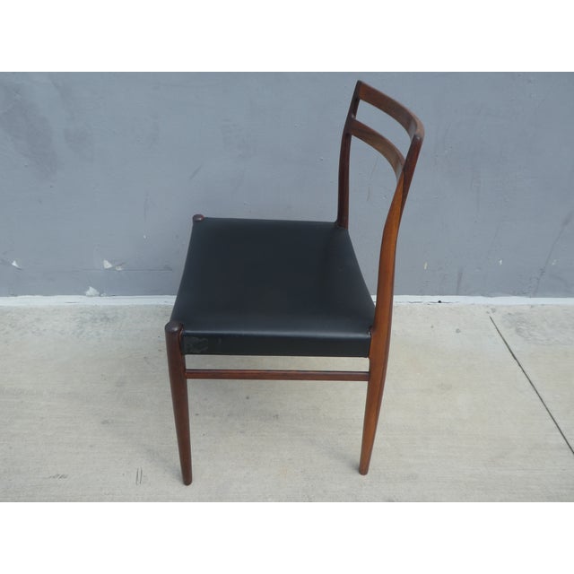 Brown Scandinavian Norwegian Alf Aarseth Gustav Bahus & Eft Rosewood Dining Chairs - Set of 6 For Sale - Image 8 of 12