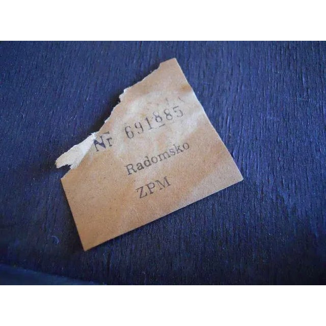 1950s Vintage Thonet Table and Chairs- 3 Pieces For Sale - Image 9 of 10