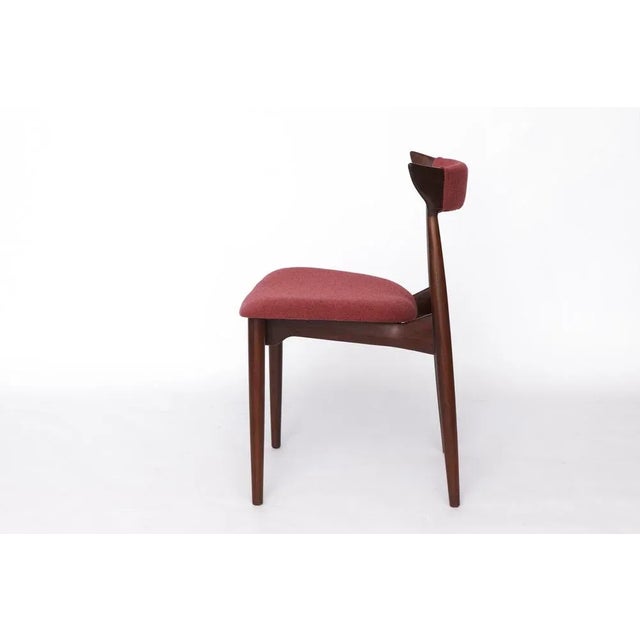 1970s Vintage Danish Cow Horn Chair in Teak, 1960s For Sale - Image 5 of 9