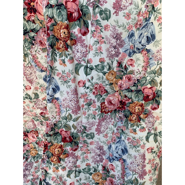 Vintage 80's Ralph Lauren Allison Floral Full/Queen