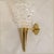 Barovier & Toso 1980s Murano Glass and Brass Sconces - a Pair For Sale - Image 4 of 12