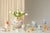 Slate Gray Stories of Italy Nougat Tumblers - Borealis, Set of 6 For Sale - Image 8 of 10