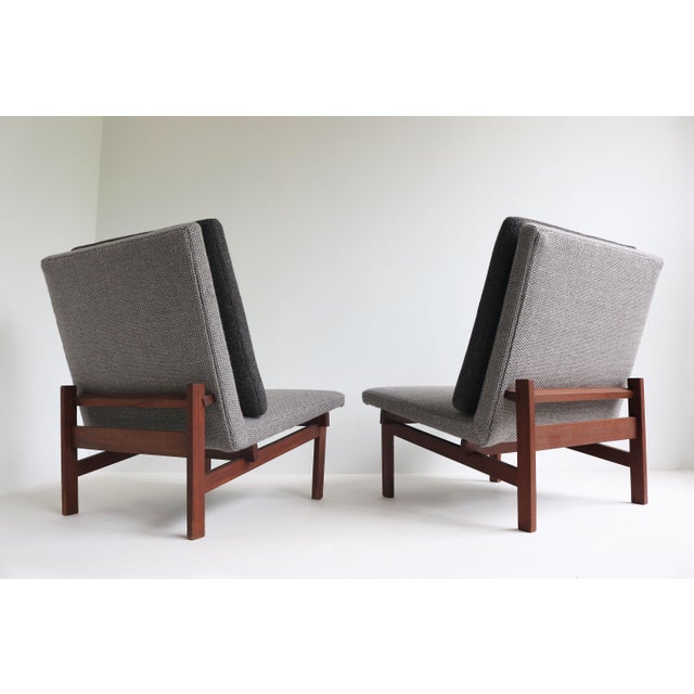 Mid-Century Modern Set of F181 Lounge Chairs by Kho Liang Le & Theo Ruth for Artifort, 1958 For Sale - Image 3 of 16