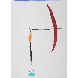 Josep Maria Riera I Arago, Avio en angulo con amarillo, 2010, Etching For Sale