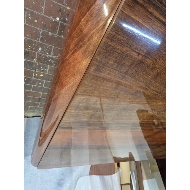 Art Deco Walnut Table, 1930s For Sale - Image 10 of 17