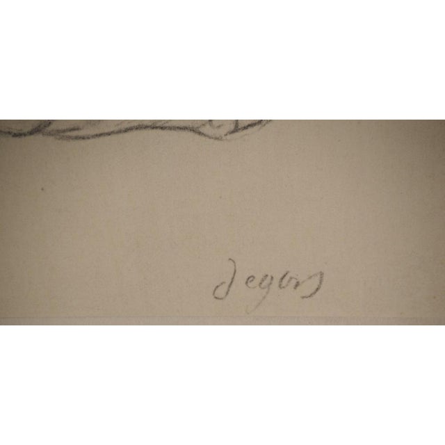 Edgar Degas, Study for a Crouching Nude, Lithograph and Stencil For Sale - Image 3 of 6