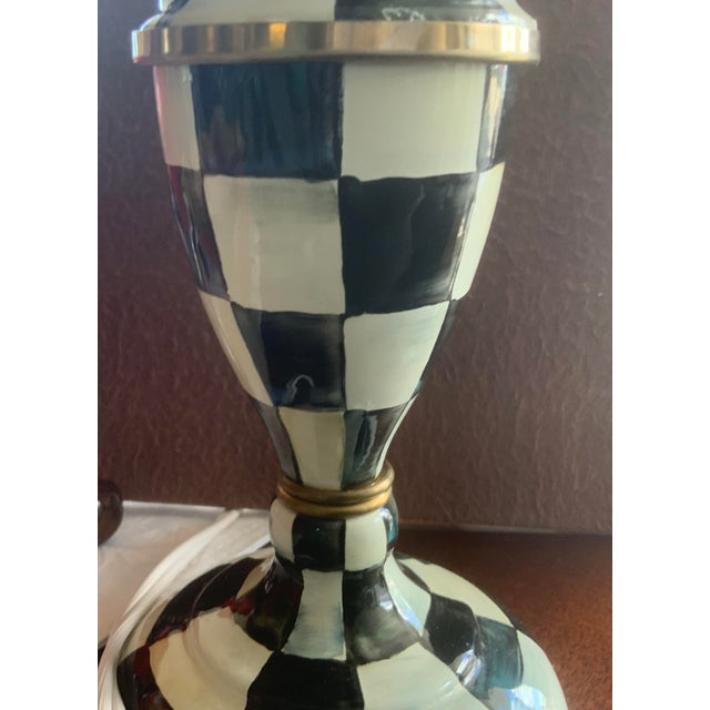1980s Mackenzie Childs Classic Table Lamp For Sale In Naples, FL - Image 6 of 6