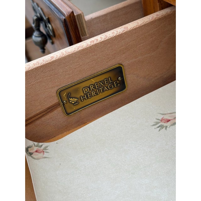 Late 20th Century Drexel Heritage Royal Country Master Chest / Dresser For Sale - Image 11 of 12