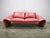 An outstanding Italian postmodern two-seat sofa produced by Divanotti during the 1990s. Distinguished by its dramatic...