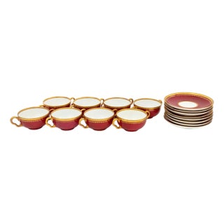 Richard Briggs X Limoges Porcelain Tableware, 16 For Sale