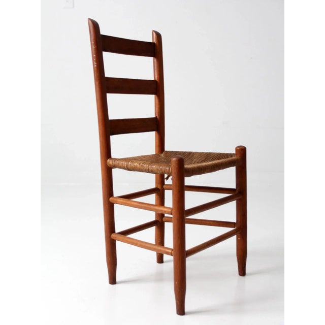 Antique Rush Seat Chair For Sale - Image 11 of 12