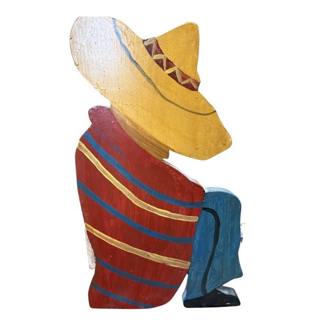 Mexican Folk Art Shelf For Sale - Image 4 of 7