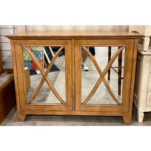 2000 - 2009 Art Deco Style Nancy Corzine Mirrored Lombard Buffet Console Cabinet Credenza For Sale - Image 5 of 5