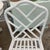 Pair of Vintage Bidtro Chippendale Rattan Dining Chairs For Sale - Image 4 of 7