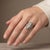 Discover the elegance of our Vintage Filigree Ring, crafted from luxurious 18k white gold and featuring intricate...