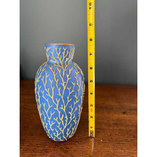 Late 19th Century Stunning Antique Coralene Vase Collection Set of 3 For Sale - Image 5 of 12