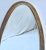 Exquisite gold gilt-wood oval mirror by LaBarge, Mid Century 20th Century Modern, Italian production 1960's; ready to...