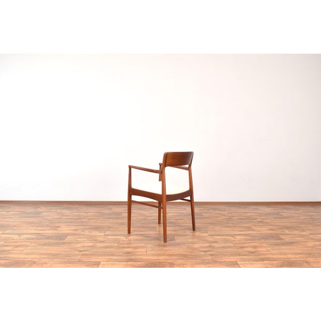 Danish Teak Dining Chairs by Henning Kjærnulf for Korup Stolefabrik, 1960s, Set of 2 For Sale - Image 12 of 17