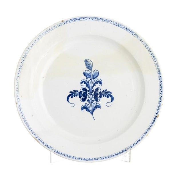 18th Century Earthenware Plate from Rocha Soares For Sale - Image 6 of 6