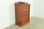Herter Brothers Herter Brothers Style Antique Eastlake Victorian Carved Walnut and Burl Wood Highboy Dresser, Circa 1880s For Sale - Image 4 of 17