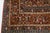 Textile Early 20th Century Persian Meshad Rug in Burgundy, Blue and Beige For Sale - Image 7 of 7