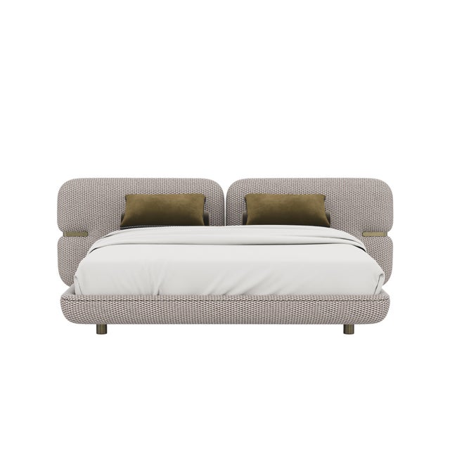 Metal Newark Bed by Porus Studio For Sale - Image 7 of 14