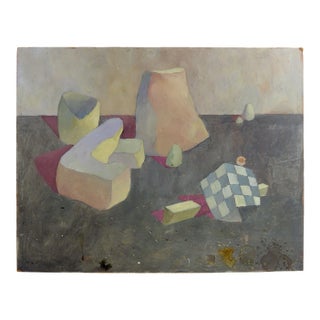 Mid 20th Century Abstract Painting by Tony Bass For Sale