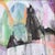You and Me - Original Contemporary Abstract Acrylic Architecture Painting on Canvas by Maria C Bernhardsson For Sale - Image 4 of 6