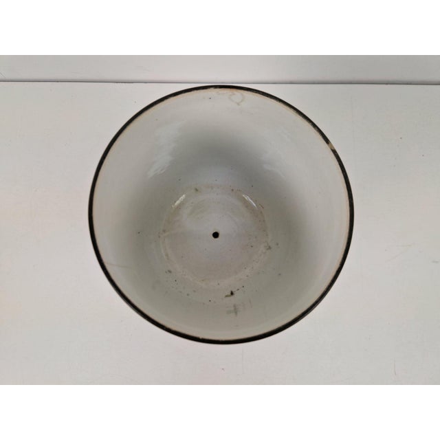 Napoleon III Porcelain de Paris Cachepot, France, 1930s For Sale - Image 3 of 11