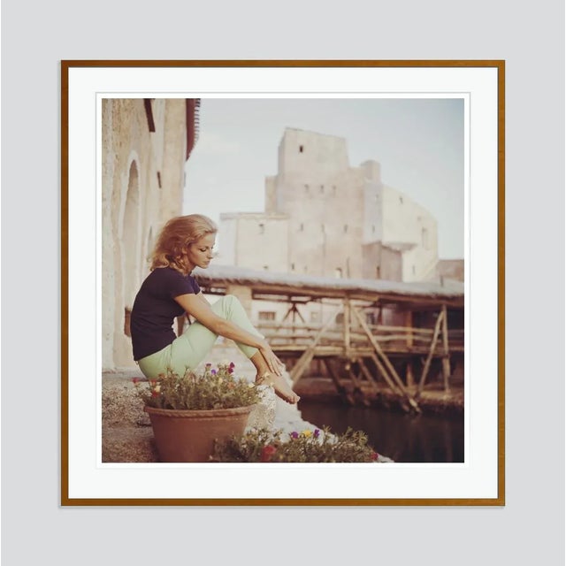 Modern Dolores Guinness 1961 by Slim Aarons Framed C-Print For Sale - Image 3 of 3