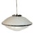 Vintage Space Age Pendant Lamp in White Acrylic, 1970s For Sale