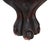 Wood Grand Rapids Arts & Crafts Mahogany 3 Stack Clawfoot Barrister Bookcase C1920 For Sale - Image 7 of 11