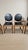 Vintage Wooden Dining Chairs with Black Leather Upholstery, 1940s, Set of 4 For Sale - Image 16 of 17
