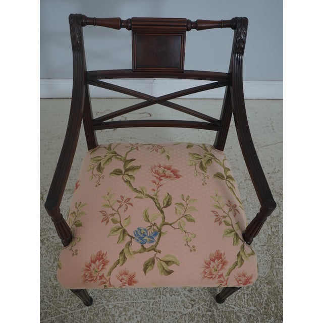 Age: C.1890-1910 Details: Burl Walnut Accent Panels Fine Carved Details High Quality Construction Sheraton Style...