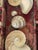 1970s 1970s Great Vintage Coastal Collection of Mother of Pearl Sea Shell in Tapestry Tray For Sale - Image 5 of 5