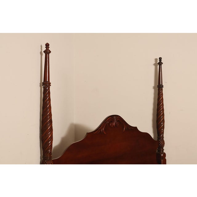 Ethan Allen 'British Classics' King Poster Bed For Sale - Image 15 of 18