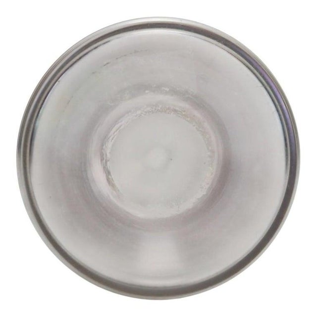 Transparent Antique Steuben Verra De Soie Glass Decanter C1920 For Sale - Image 8 of 11