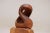 Small Vintage Handcarved Modernist Organic Form Wooden Sculpture on Base Signed For Sale In New York - Image 6 of 17
