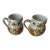 Mackenzie Childs Ceramic Very Rare Mug - Set of 2 For Sale