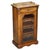 A beautiful 19th century Victorian music cabinet, finely crafted in walnut with elegant inlaid marquetry decoration and a...