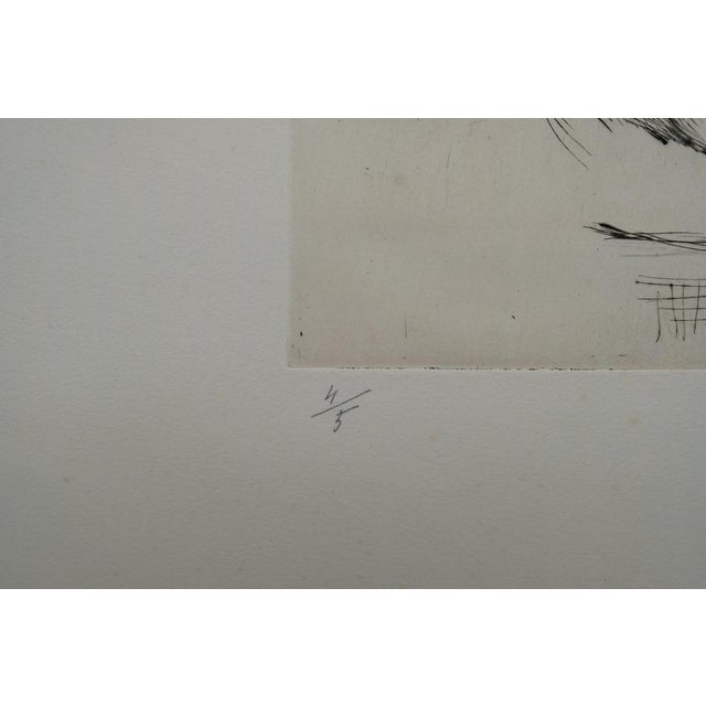 Yves Brayer, Nu aux bras levés, Etching For Sale - Image 6 of 8