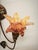 Metal Two-Light Wall Lamp with Murano Glass, 1980s For Sale - Image 7 of 11