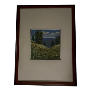 1980s Large Oil Painting John Pittman For Sale