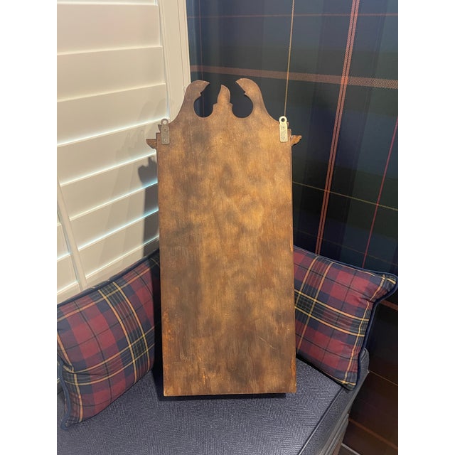 Charming Vintage Mens Two-Drawer, Mirrored Shaving Station/Jewelry Valet Can Hang or Stand For Sale - Image 10 of 10