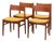 Chairs in Teak from Funder Schmidt & Madsen, 1960s, Set of 4 For Sale